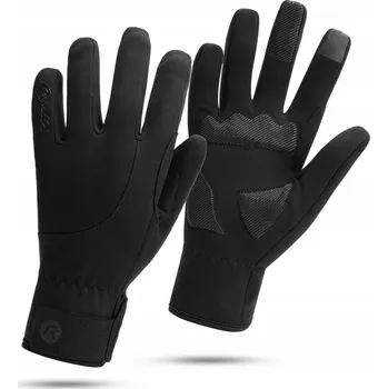 Cyklistické rukavice Cyklistické rukavice Rogelli L černé