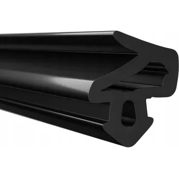 Těsnění do okna a dveří Okenní těsnění Těsnění oken SALAMANDER PVC Černá S-1251 1 m