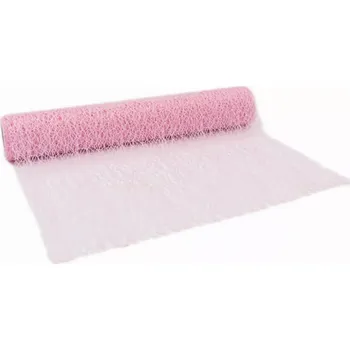 ubrus Pavučinový dekorativní běhoun na stůl 280 mm x 2,5 m růžová