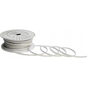 LED páska LED pásek 230V V-TAC V OCHRANNÉM OBALU IP65, 120 LED/m, 10,5W/m, Role 50m VT-2835 121-50M