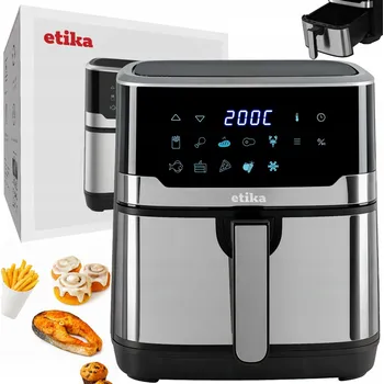 fritéza HORKOVZDUŠNÁ FRITÉZA BEZ OLEJE AIR FRYER VELKÁ FRITÉZA 6,5L MÍSA