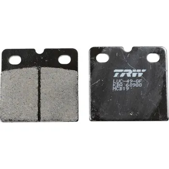 Brzdová destička Sada brzdových destiček, kotoučové brzdy TRW MCB19