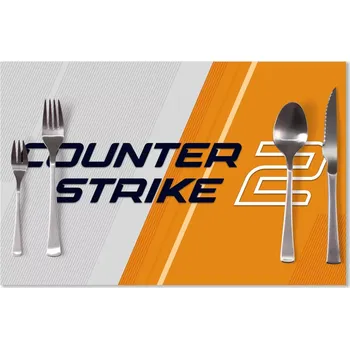 prostírání Sablio Prostírání Counter Strike 2 Oranžová: 40x30cm