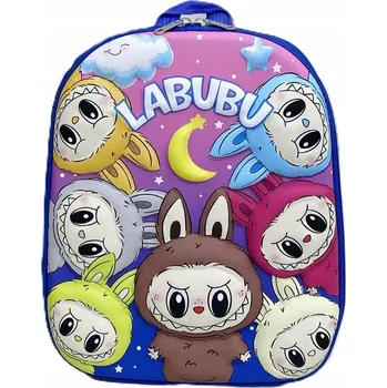 Dětský batoh Labubu 3D Batoh Vícebarevný EVA pěnový 32 x 26 x 8 cm
