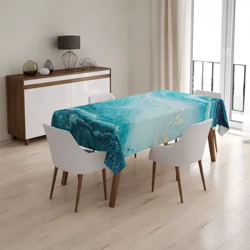 ubrus Sablio Ubrus Modrý pigment - 90x90 cm