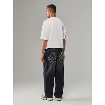 Pánská móda Džíny baggy - M - House - černá - 088II-99J