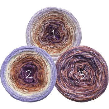 Příze Duhová klubka Čirůvka Délka návinu/Hmotnost: č. 3 - 500 m/204 g