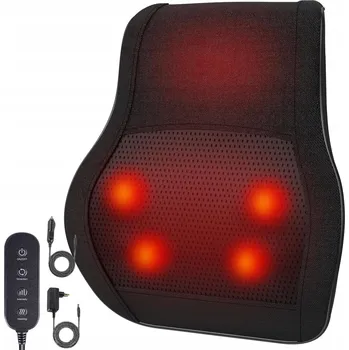 Masážní přístroj MASÁŽNÍ PŘÍSTROJ NA KRK, ŠÍJI, ZÁDA, RAMENA, CHODIDLA SHIATSU S VYHŘÍVÁNÍM POLŠTÁŘ XXL