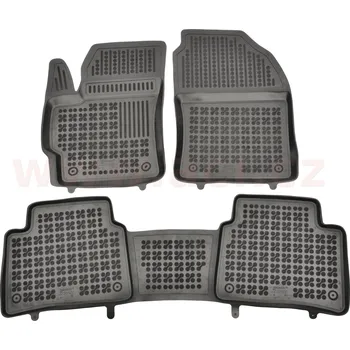gumové koberečky černé s vyšším okrajem (sada 3 ks) Sedan/Kombi