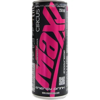 Iontový nápoj Maxx drinks Maxx energy drink 250 ml - circus