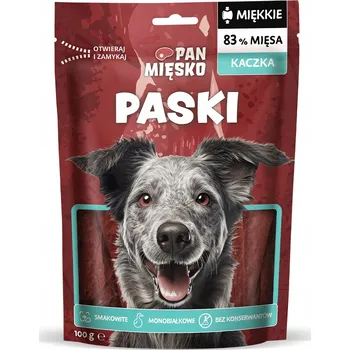 Pamlsek pro psa Psí pamlsek Paski Pan Mięsko s kachnou 100g