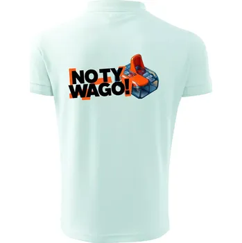 Pánská košile No ty wago - Polokošile pánská Pique Polo 203 - 3XL ( Frost )