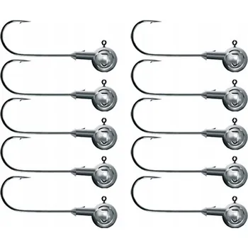 Rybářský háček Jigová hlavička Jaxon Tanami Black Nickel 4/0 8 g