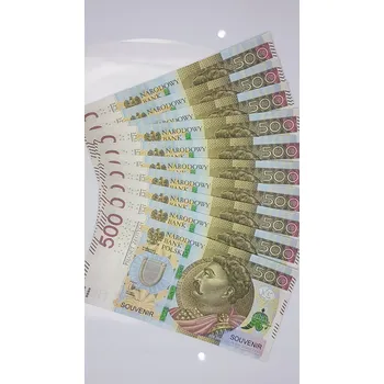 Desková hra Stolní hra 100zlotých bankovky na hraní a učení 50 Ks.