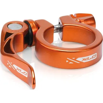 Komponent pro jízdní kolo objímka sedlovky XLC PC-L04 34,9mm Al rychloupínák oranžová