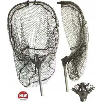 Podběrák Mistrall podběrák rybářský RUBBER 1,70M 50X60 O/20MM