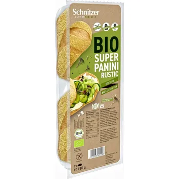Trvanlivě pečivo Schnitzer Rustikální bagetky 180 g bio BIO BEZLEPEK Množství: 1 ks