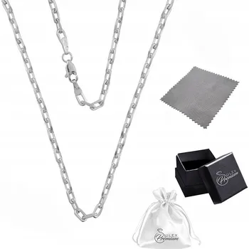 Řetízek Stříbrný řetízek ryzost 925 Ankier 50 cm x 3 mm