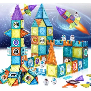 ostatní stavebnice Klocki magnetyczne XPart KLOCKI MAGNETYCZNE PRO DÍTĚ 3D VZDĚLÁVACÍ 138