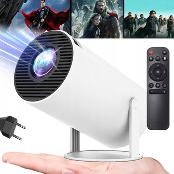 Projekční technika Projektor Android Projektor 4K WIFI Přenosný Smart TV Full HD Otočný