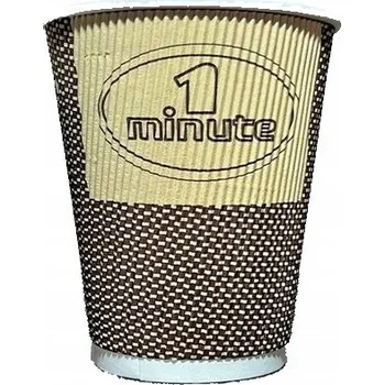 Papírový kelímek třívrstvý 3w vlnitý 250 ml