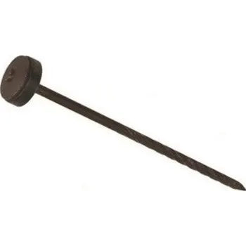 HPI šroubovitý hřebíky s podložkou 3,8 x 120 mm tmavě hnědý