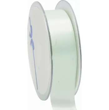 Stuha Oboustranná saténová stuha 25 mm x 25 m mátová