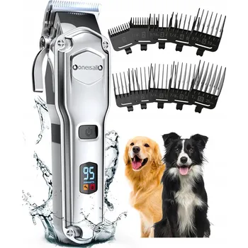 Zabezpečení domácnosti Strojek na stříhání psů ONEISALL RFC-676 IPX7 tichý, 8 nástavců