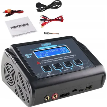 Nabíječka HTRC 150W 10A 1-6S AC/DC pro LiPo Lilon Life LiHV NiMH NiCD PB