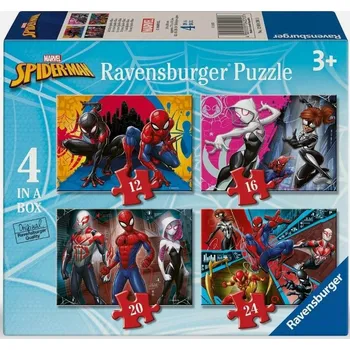 Puzzle Ravensburger Puzzle 4v1 Spiderman - 12004201