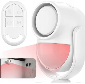 CP2-Pro PIR čidlo pohybu ALARM ČIDLO POHYBU 125dB ALARMY SADA 1X DÁLKOVÉ OVLÁDÁNÍ