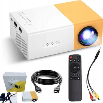 Projekční technika Mini projektor YG300 Pro Full HD 1080p, kompaktní a přenosný