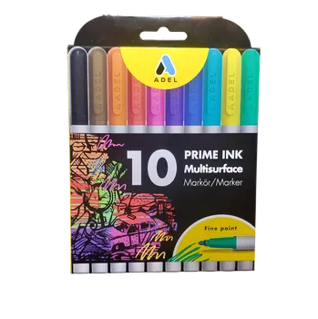 Fixy Prime Ink 10 ks – permanentní popisovače, mix odstínů