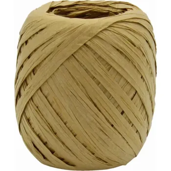 Stuha Papírová rafie 5/30 mm x 50 m přírodní