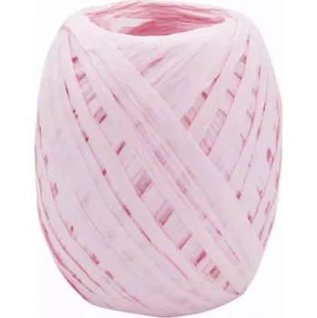 Stuha Papírová rafie 5/30 mm x 50 m růžová