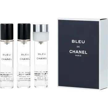 Pánský parfém Chanel Bleu de Chanel EDT náplň 2 x 20 ml + EDT náplň s rozprašovačem 20 ml M