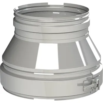 Komín Covernit Hlavice a přechodový díl DW25-EW/150 ø 150 mm - 200 mm