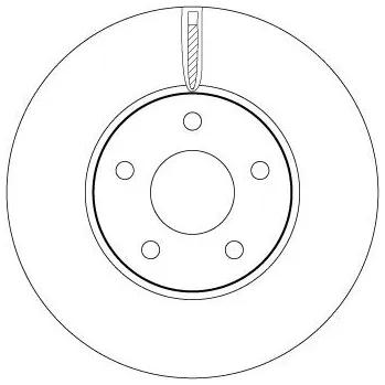 Brzdový kotouč Brzdový kotouč LUCAS DF6975
