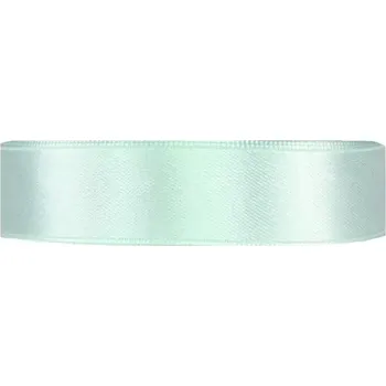 Stuha Saténová stuha oboustranná 25m x 15mm šedomodrá