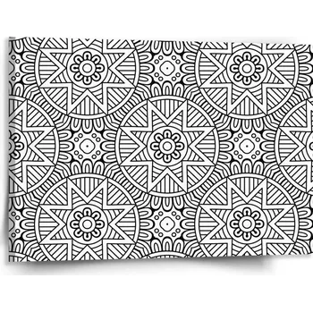 Obraz Sablio Obraz Hvězdy mehendi - 150x110 cm