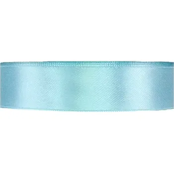 Stuha Saténová stuha oboustranná 25m x 20mm světle modrá