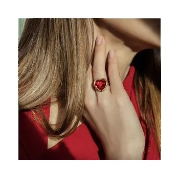 Prsten Lilou Prstýnek J006R Zlatá 17