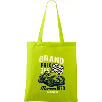 Grand Prix - Taška bavlněná - 42 x 38 cm ( Limetková )