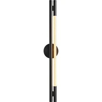 Nástěnné svítidlo ACA Lighting nástěnné svítidlo MALPO LED 9W 3000K 320lm kov + silikon IP20 V43181WBK800