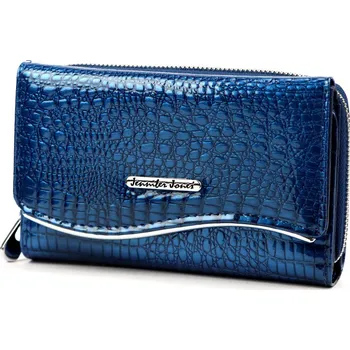 Peněženka Dámská peněženka Jennifer Jones 5245-2 ZIP modrá