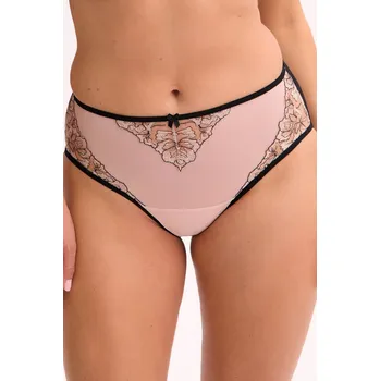 Dámské spodní prádlo KALHOTKY XENIA ART. 1332 ČERVENÁ;ČERNÁ 2XL