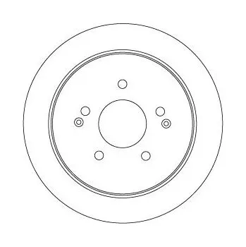 Brzdový kotouč Brzdový kotouč LUCAS DF6901