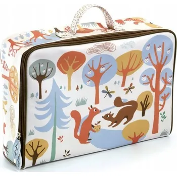 Dětský kufřík ve tvaru veverky, bavlněný DJECO 3+