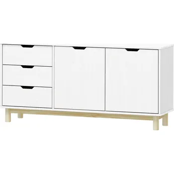 Komoda Idea Komoda BONITO 2 - 2 dveře + 3 zásuvky Provedení: Bílý lak