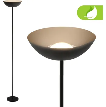 Stojací lampa BRILONER Estate LED stojanová bezdrátová lampa, stmívatelné, dotykový vypínač, černá 1500015